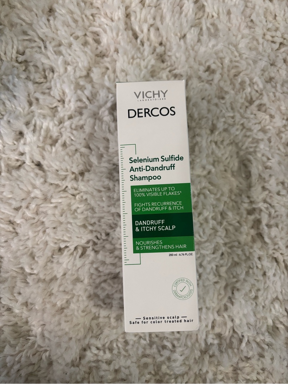 Vichy Dercos Selenium Sulfide Anti-Dandruff Shampoo